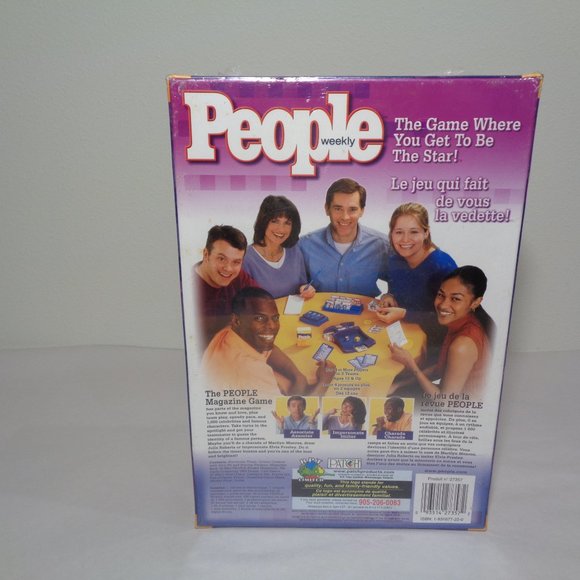PEOPLE Weekly Magazine New Board Game Bilingual - Picture 3 of 10
